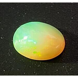 Certified Natural Opal 1.67cts Cabochon Fire Brilliant Color